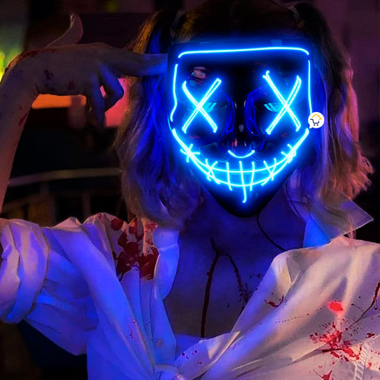 Mascara Luminosa Purga Disfraz C2007