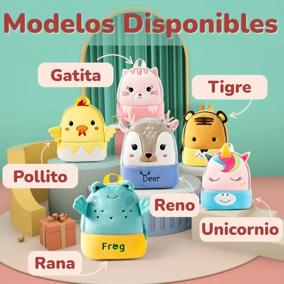 MOCHILA EN FELPA PARA NIÑOS