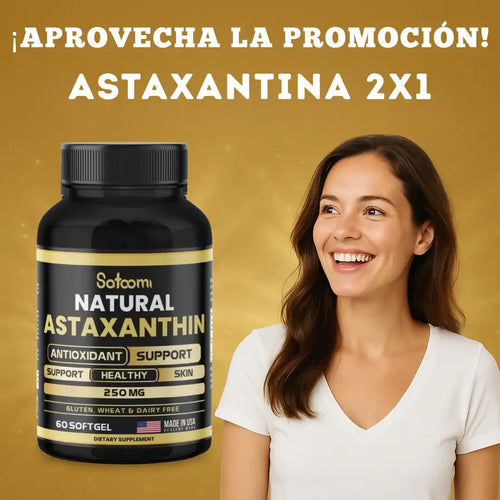 OFERTA 2X1 ASTAXANTINA 60 CAPSULAS - VITALIDAD Y PRODUCTIVIDAD - EN OFERTA POR TIEMPO LIMITADO