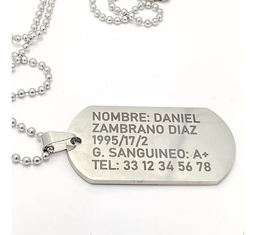 Placa Militar Dorada con Grabado Láser – Conecta y Sorprende - Oferta Disponible por 48 Horas🔥 📲 ⏳