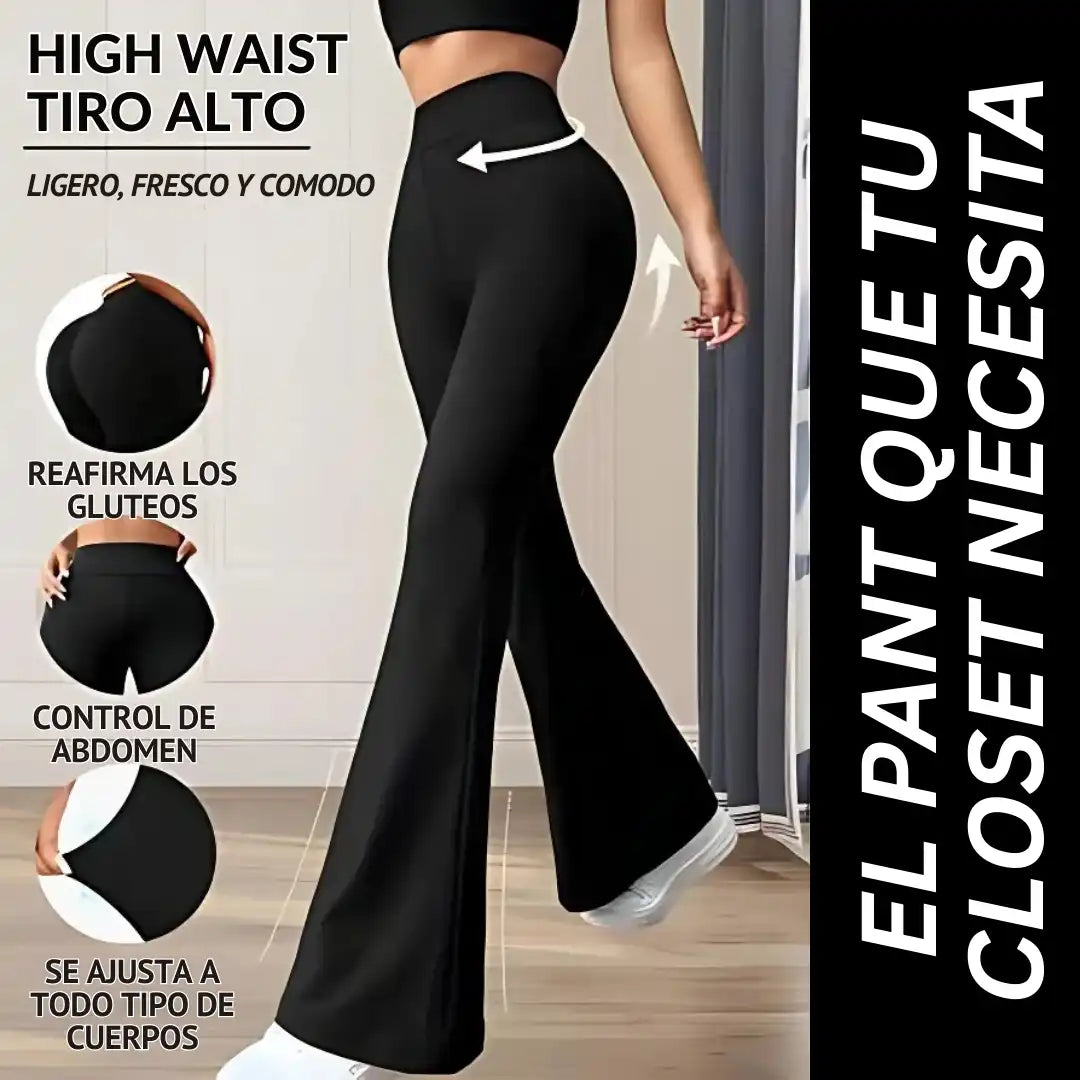 Pantalón Acampanado - Moldea, Sujeta y Luce Increíble - Oferta Disponible SOLO por Esta Semana 🔥 📲 ⏳