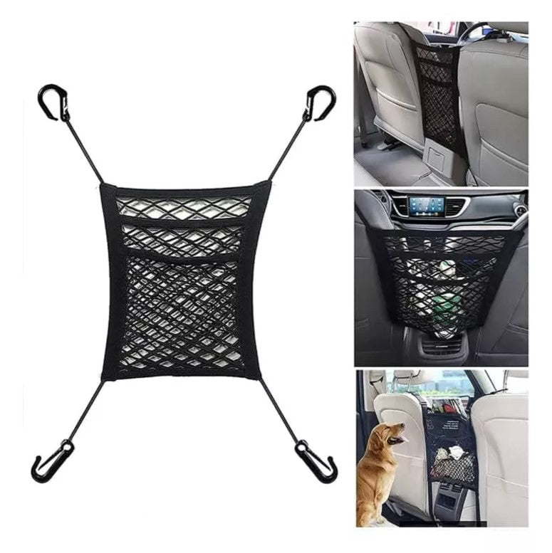 Bolsa De Malla Elastica Universal Para Carro