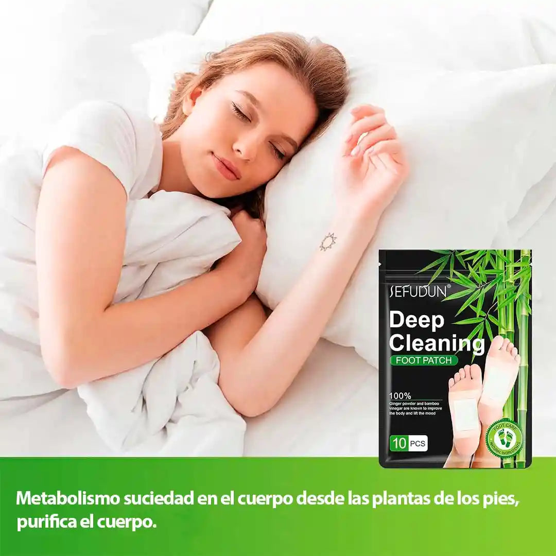 Deep Cleaning - Parche para Pies Set 10 Piezas