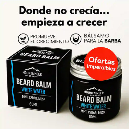 Bálsamo para Barba - Minoxidil, Vitamina E + Ingredientes Naturales