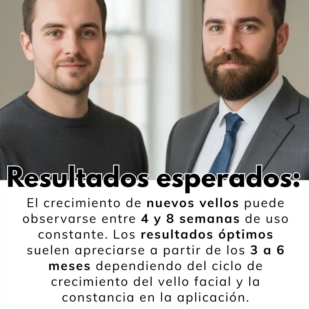 Bálsamo para Barba - Minoxidil, Vitamina E + Ingredientes Naturales