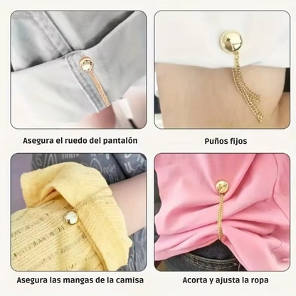 Magic Clip – Clips Magnéticos para Ropa (Set x4 Unidades) + OFERTAS