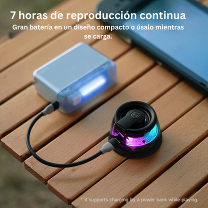 Sound Pro - Parlante Magnético Resistente al agua y al Polvo