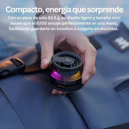 Sound Pro - Parlante Magnético Resistente al agua y al Polvo