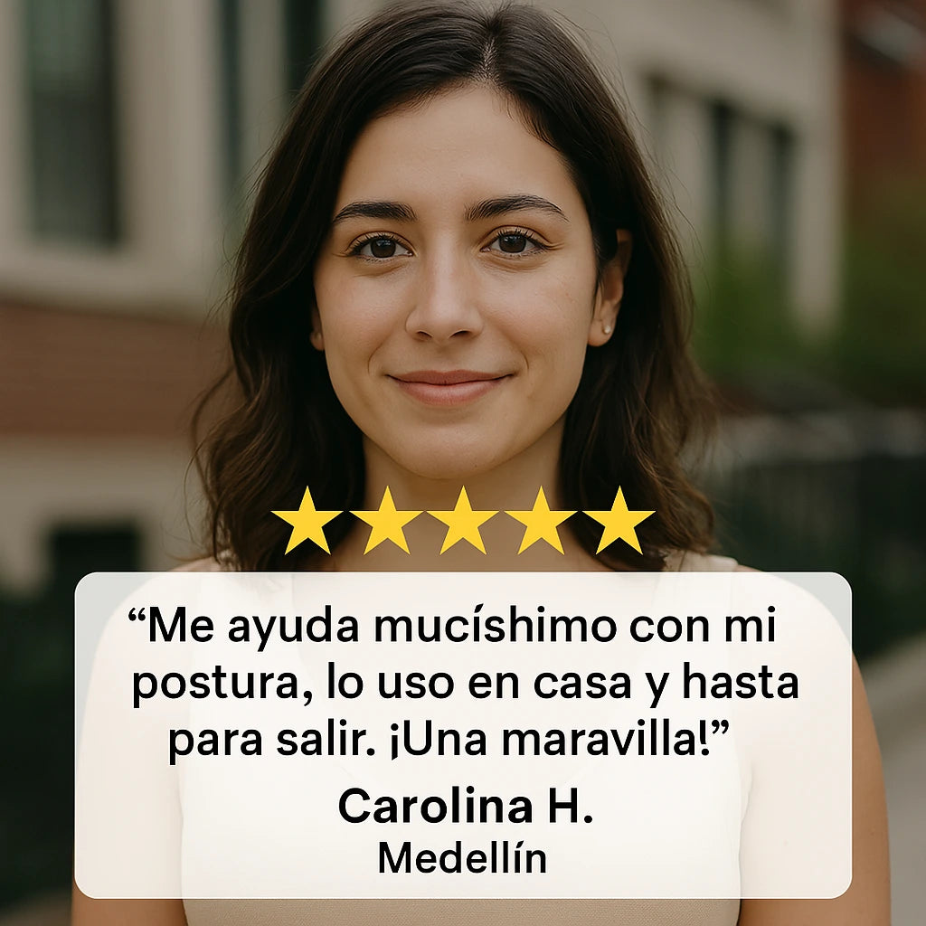FlexiSoporte - Brasier Corrector de Postura y Levanta Busto – Comodidad y Soporte Todo el Día
