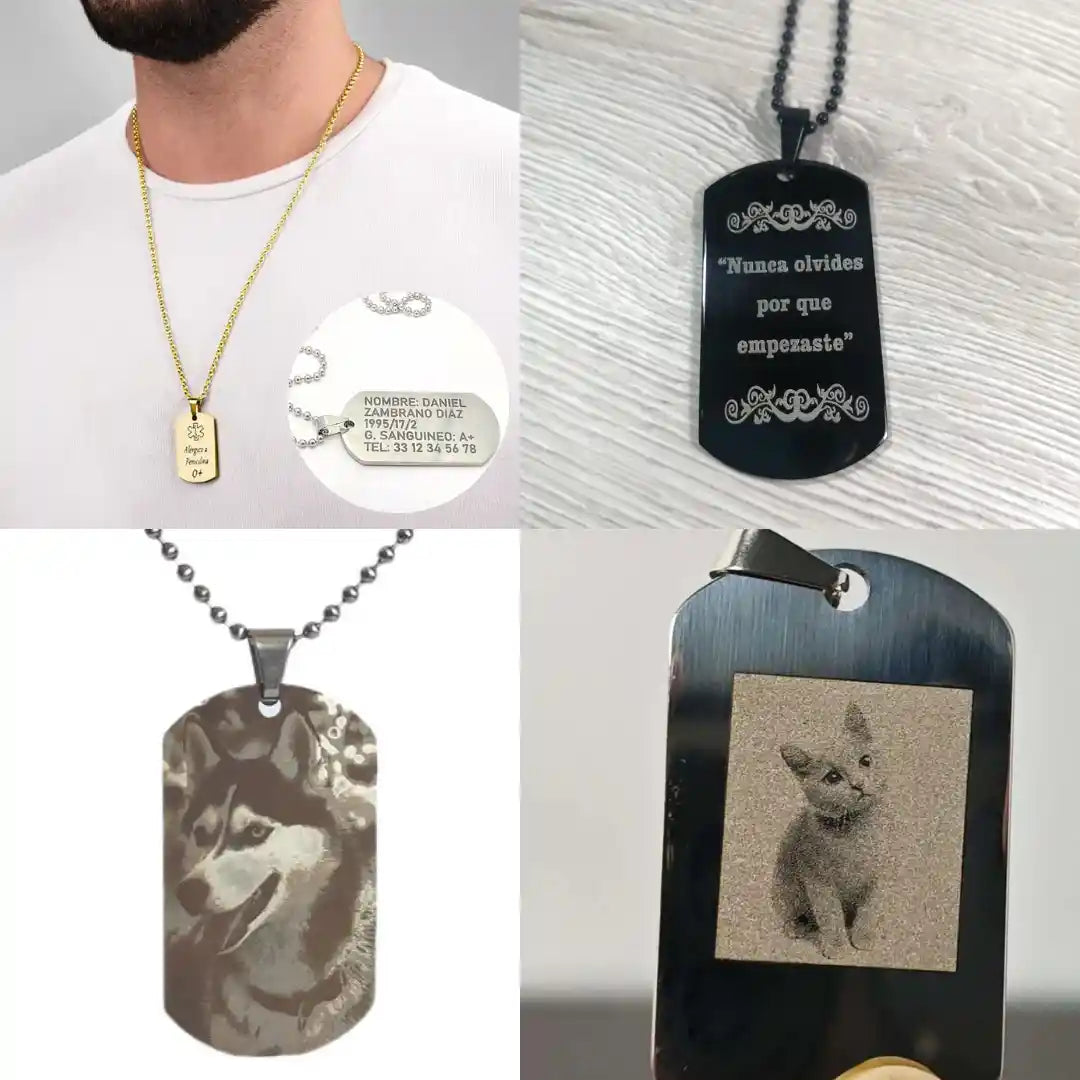 Placa Militar Dorada con Grabado Láser – Conecta y Sorprende - Oferta Disponible por 48 Horas🔥 📲 ⏳