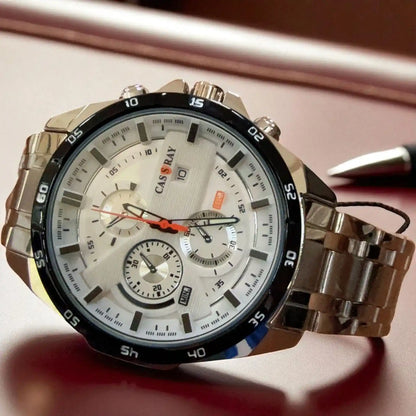 Reloj CassRay K6844 – Elegancia de Acero Que Se Siente en Cada Movimiento
