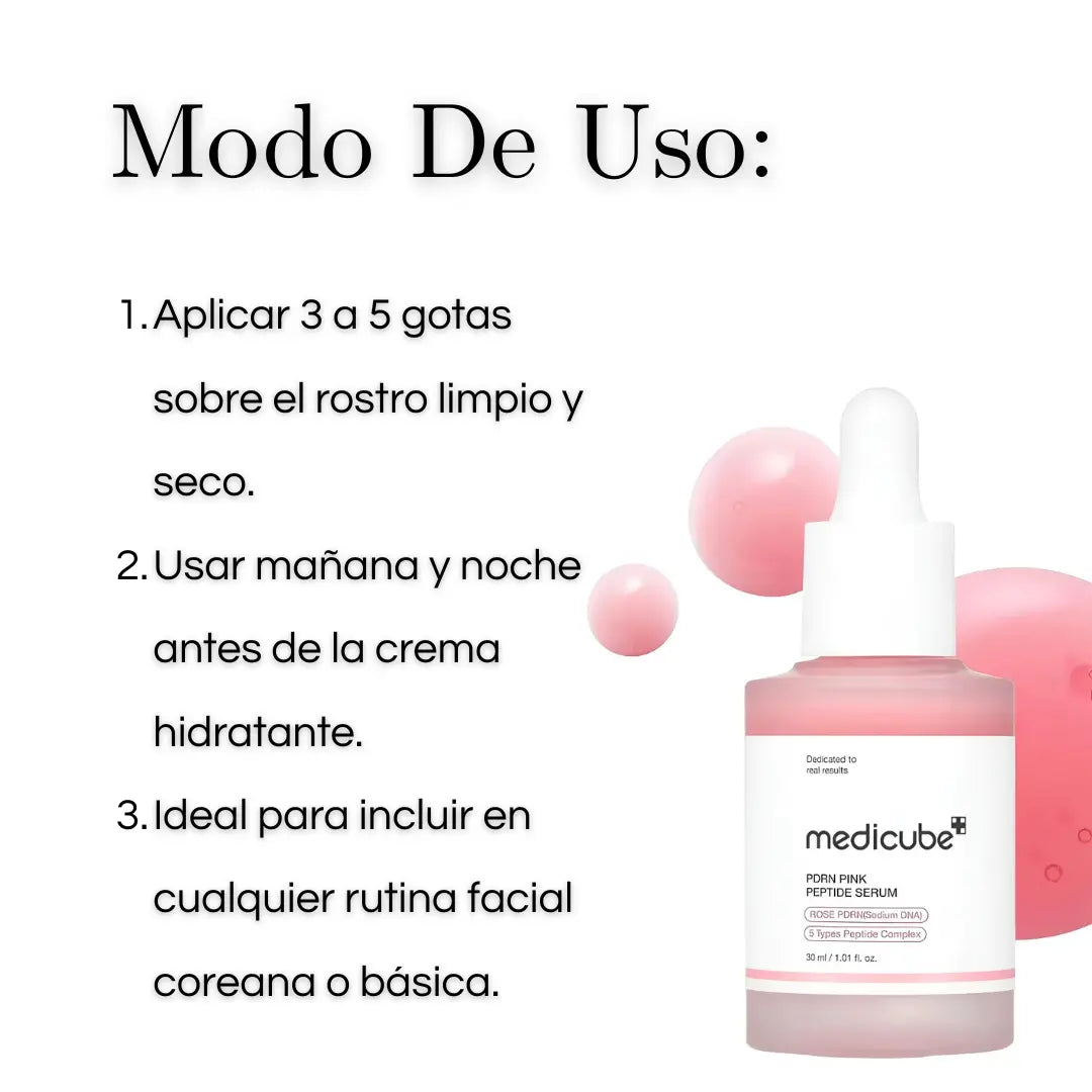 SERUM DE ADN DE SALMON MEDICUBE PDNR 30 ML - Piel Sana y Brillante - Oferta Limitada Únicamente Por Este Fin De Semana 🔥 📲 ⏳