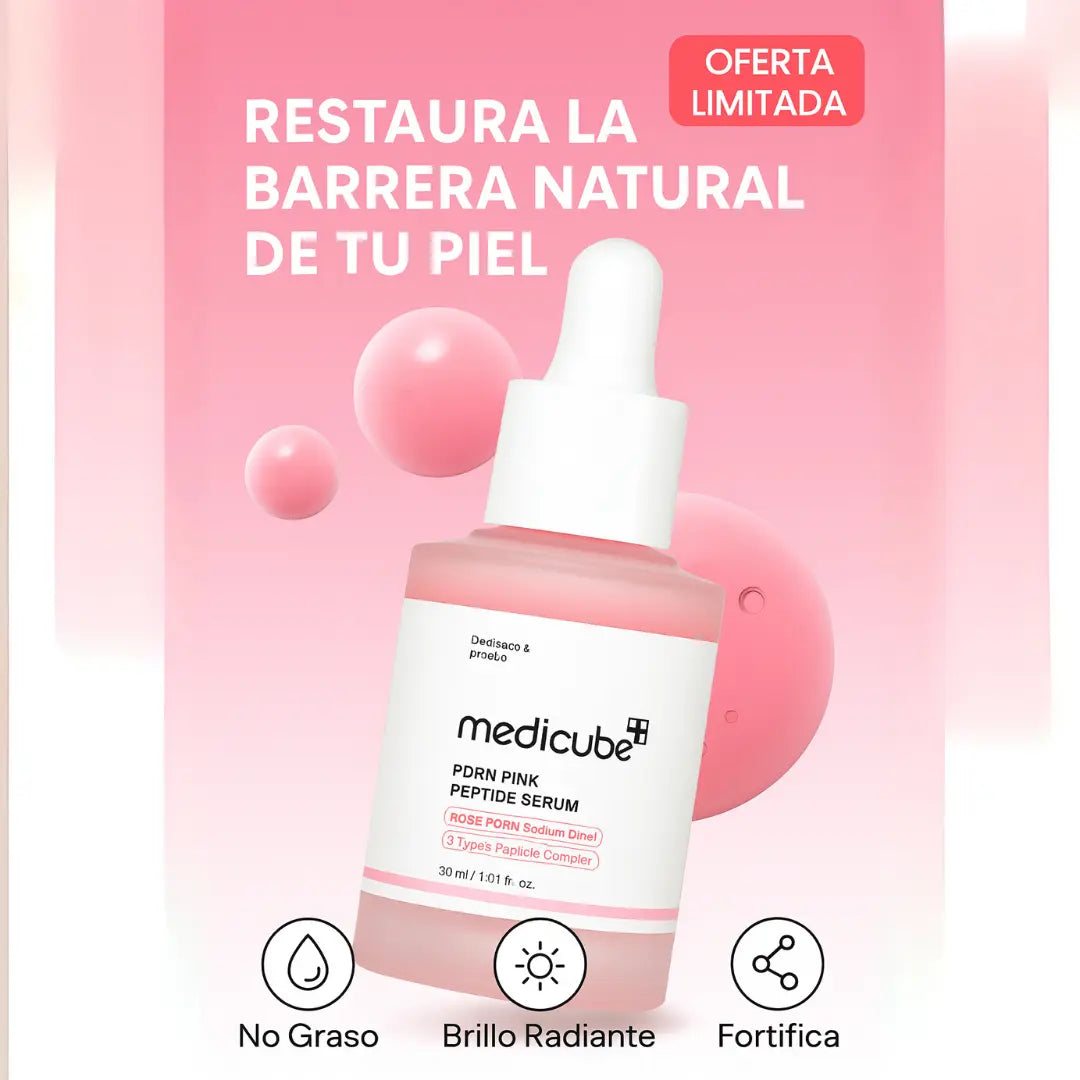 SERUM DE ADN DE SALMON MEDICUBE PDNR 30 ML - Piel Sana y Brillante - Oferta Limitada Únicamente Por Este Fin De Semana 🔥 📲 ⏳