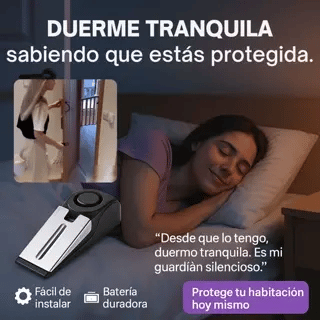 Tope Defensivo - Freno físico y Alarma sonora de 120 dB - 35% OFF